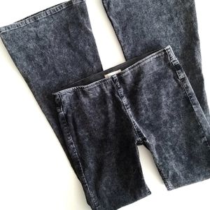 Altar'd State Pull On Gray Corduroy Flare Pants